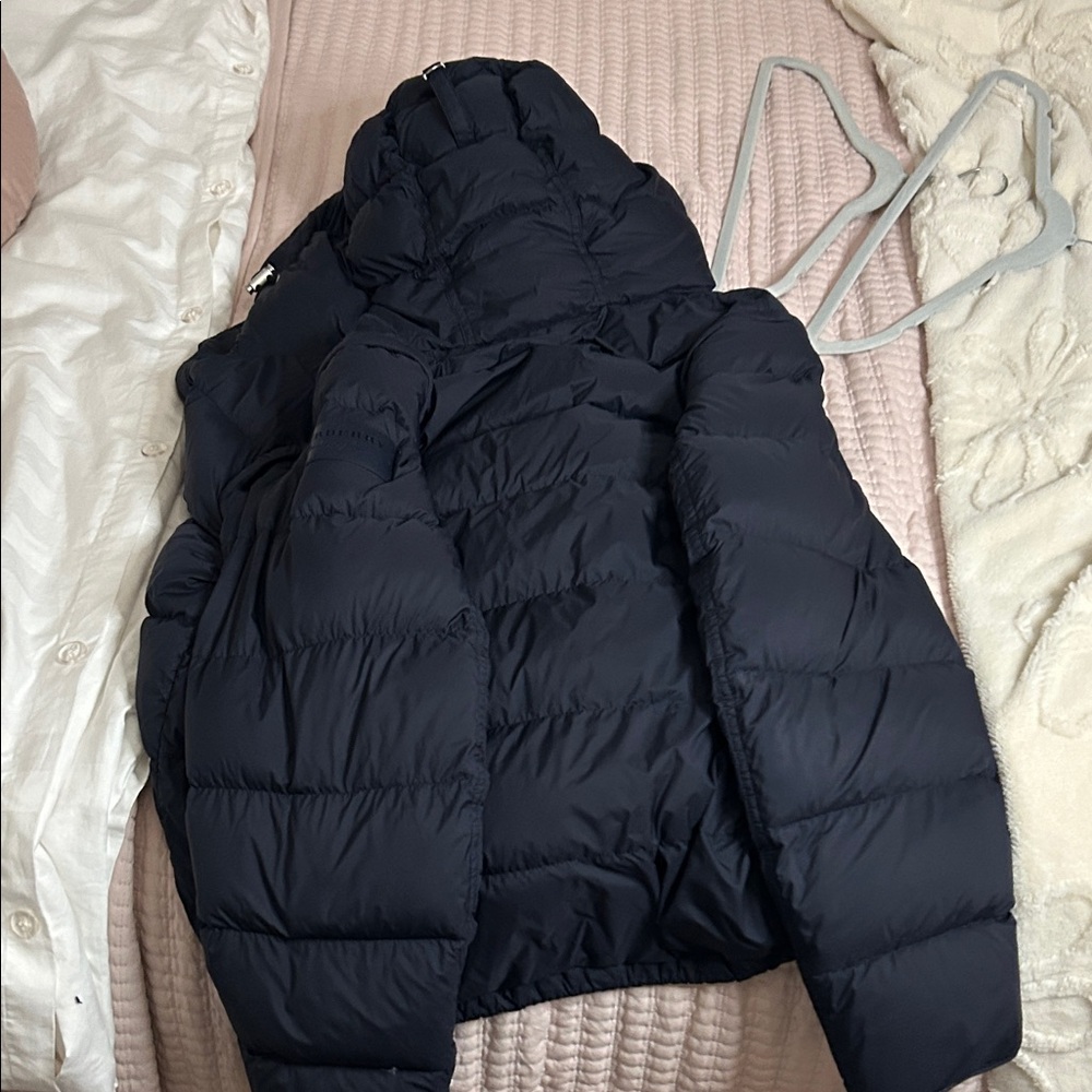 Burberry Dark Blue Quilted Jacket - Picture 3 of 3
